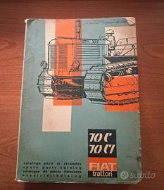 Catalogo ricambi FIAT 70 C stampato nel 1967