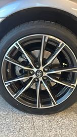 CERCHI TOYOTA GT86 ORIGINALI 17x7J ET 45 5x100