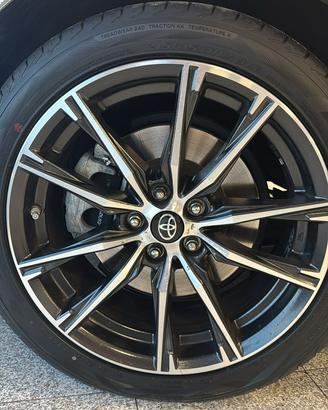 CERCHI TOYOTA GT86 ORIGINALI 17x7J ET 45 5x100