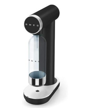 Smeg Gasatore Acqua Frizzante - Nero - Cilindro CO