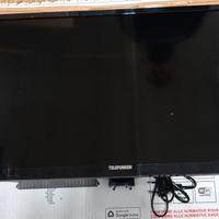Telefunken 2025 Smart TV 24" HDReady Alexa Google 