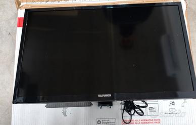 Telefunken 2025 Smart TV 24" HDReady Alexa Google 