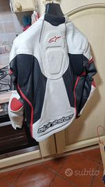 giacca pelle alpinestars tg 50