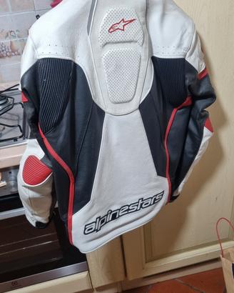 giacca pelle alpinestars tg 50