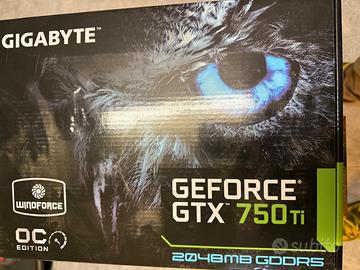 scheda grafica Nvidia Geforce Gtx 750 ti