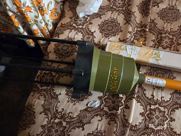Abbacchiatore attrezzo raccolta olive+tende