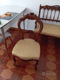 coppia sedie in stile