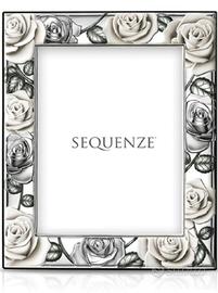 cornice argento portafoto O specchio