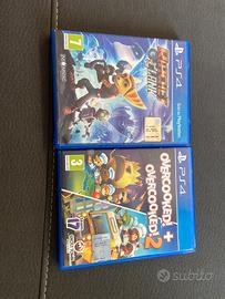 Ratchet & clank e overcooked 1 e 2 ps4