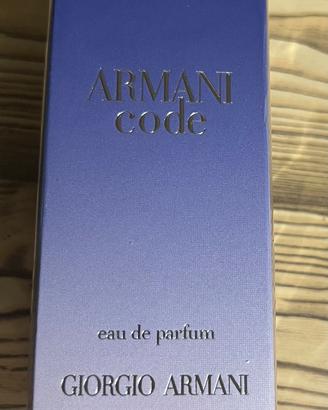Profumo Armani code