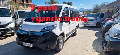 Fiat Ducato 9 POSTI 2.2 MJT 140 CV GANCIO TRAINO