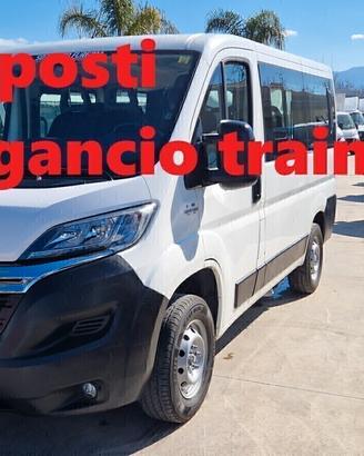 Fiat Ducato 9 POSTI 2.2 MJT 140 CV GANCIO TRAINO