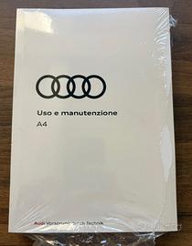 Libretto uso e manutenzione Audi A4  8W1012750AK