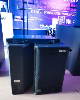 CASSE NEXO PS10 + PROCESSORE ORIGINALE