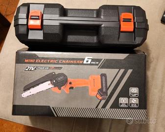 Mini Motosega a Batteria 6 Pollici