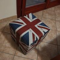 Pouf bandiera UK