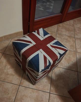 Pouf bandiera UK