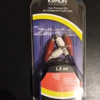 KRAUN PROLUNGA AUDIO RCA