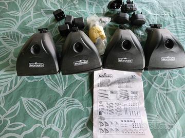 Kit 4 Piedi per Barre Portatutto Norauto 200