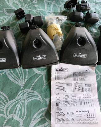 Kit 4 Piedi per Barre Portatutto Norauto 200
