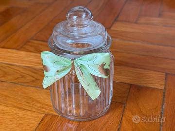 Contenitore con coperchio in vetro