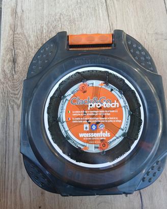 catene da neve weissenfels clack go pro tech