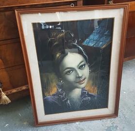 Quadro a pastello del Compagnoni 