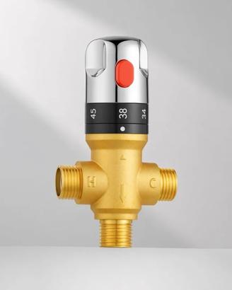 Valvola miscelazione termostatica ottone