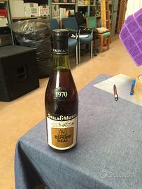 Bottiglia di vino espero real sella &mosca 1974