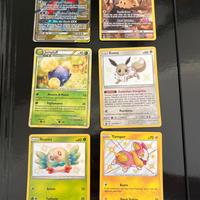 Carte Pokemon rare e GX - lotto 1