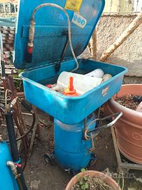 Vasca di lavaggio pneumatica Fervi