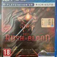 Gioco PS VR - UNTIL DOWN Rush of Blood NUOVO