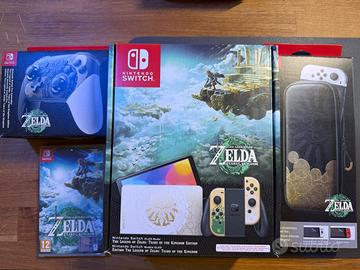 Nintendo Switch Oled Bundle Zelda - NUOVO -
