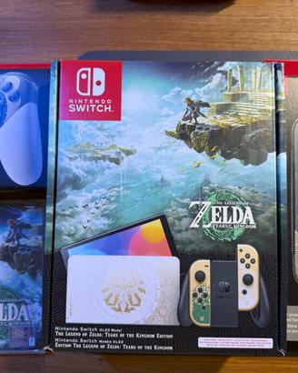 Nintendo Switch Oled Bundle Zelda - NUOVO -