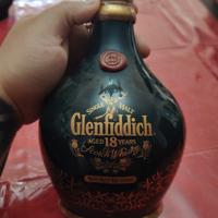 Decanter di puro malto Glenfiddich 18 anni (anni '