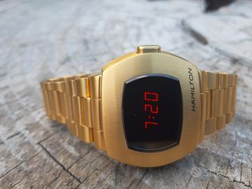 Hamilton psr pulsar limited edition gold 