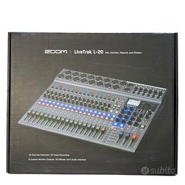 ZOOM LiveTrak L-20 Bundle - Mixer Digitale 20 Cana