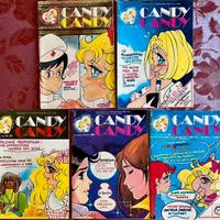 Lotto 5 riviste originali CANDY CANDY anni ’80