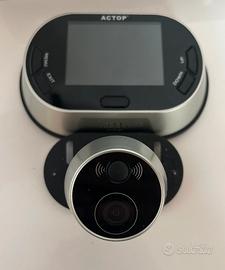 Spioncino digitale per porta con schermo