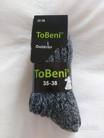 2 paia Calzini ToBeni Lana Nuovi