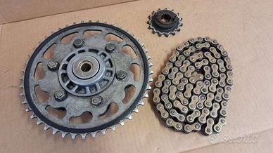 Kit catena corona pignone Ducati Monster 600