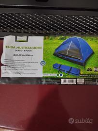 tenda da campeggio x 4 persone 