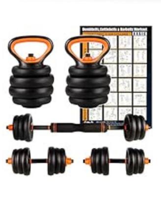 Set palestra 6 in 1 multifunzione
