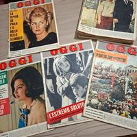 15 riviste Oggi anno 1963