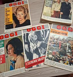 15 riviste Oggi anno 1963