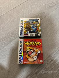 Warioland e megaman xtreme per game boy