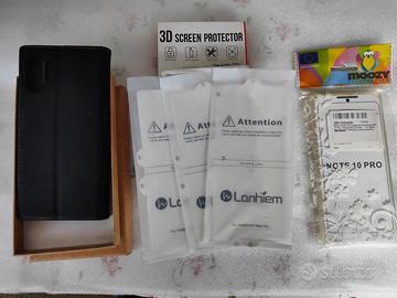 Cover libro.protezio schermo 3D.. Samsung note 10
