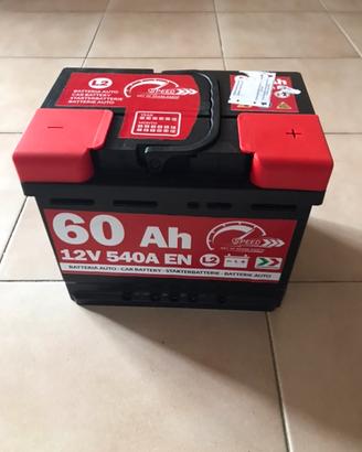 Batteria auto 60 Ah 12 volt 540 A EN