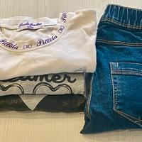 Set abbigliamento bambina 8 - 9 anni