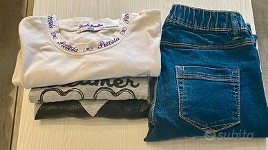 Set abbigliamento bambina 8 - 9 anni